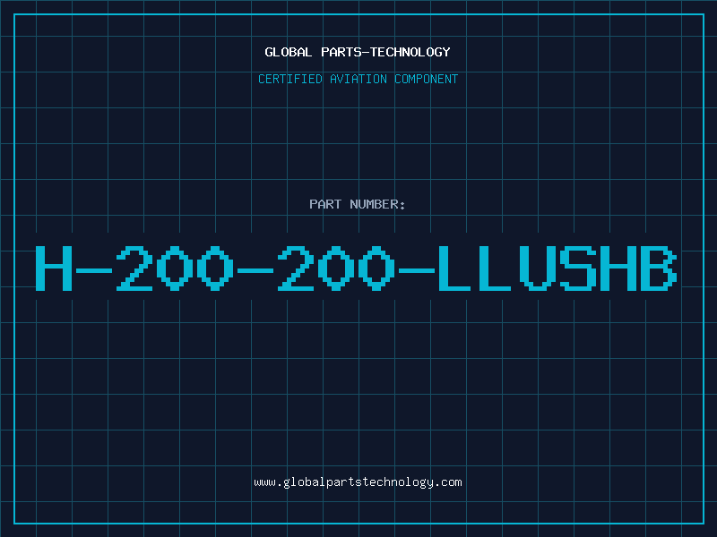 Aviation Part H-200-200-LLUSHB
