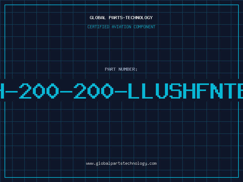 Aviation Part H-200-200-LLUSHFNTB