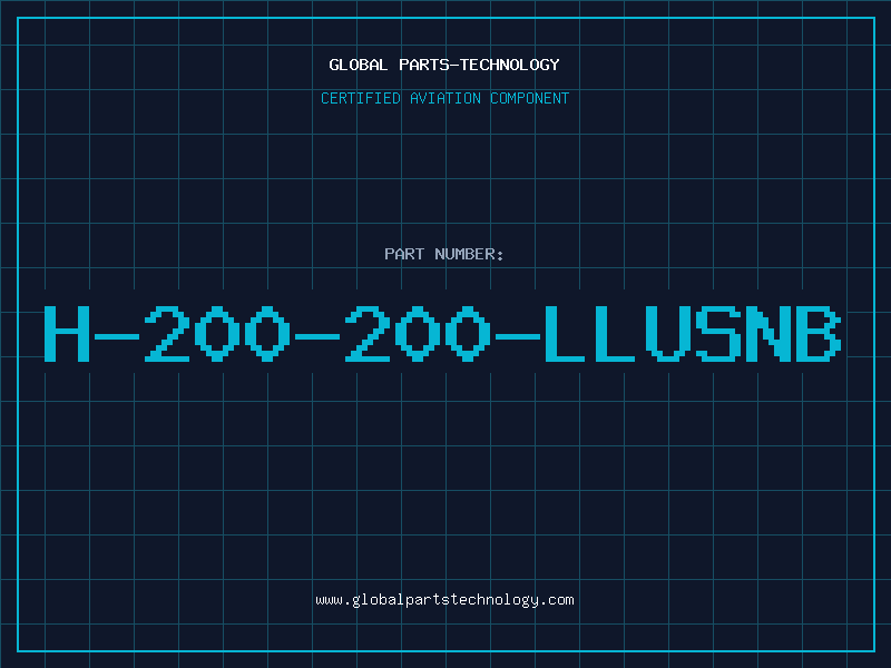Aviation Part H-200-200-LLUSNB