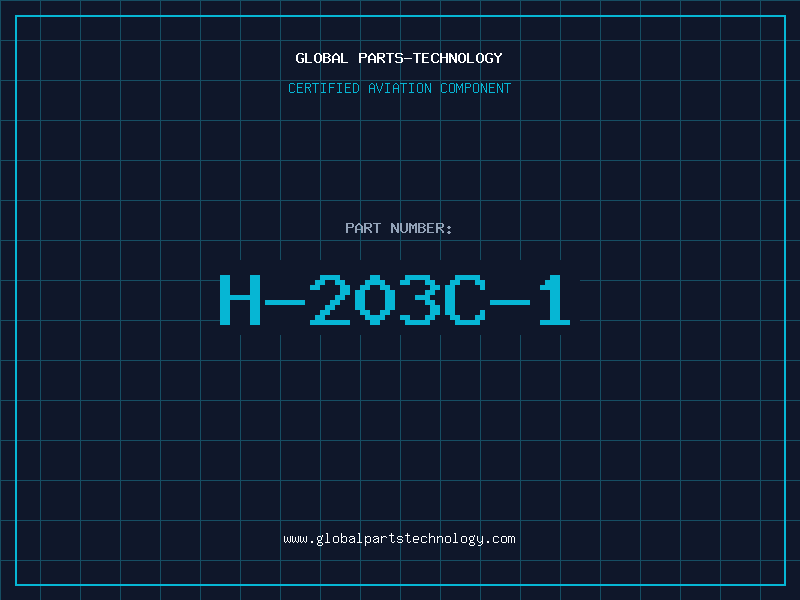 Aviation Part H-203C-1