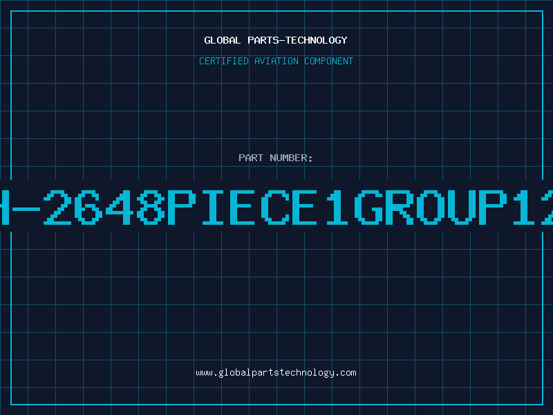 Aviation Part H-2648PIECE1GROUP12