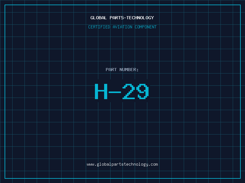 Aviation Part H-29