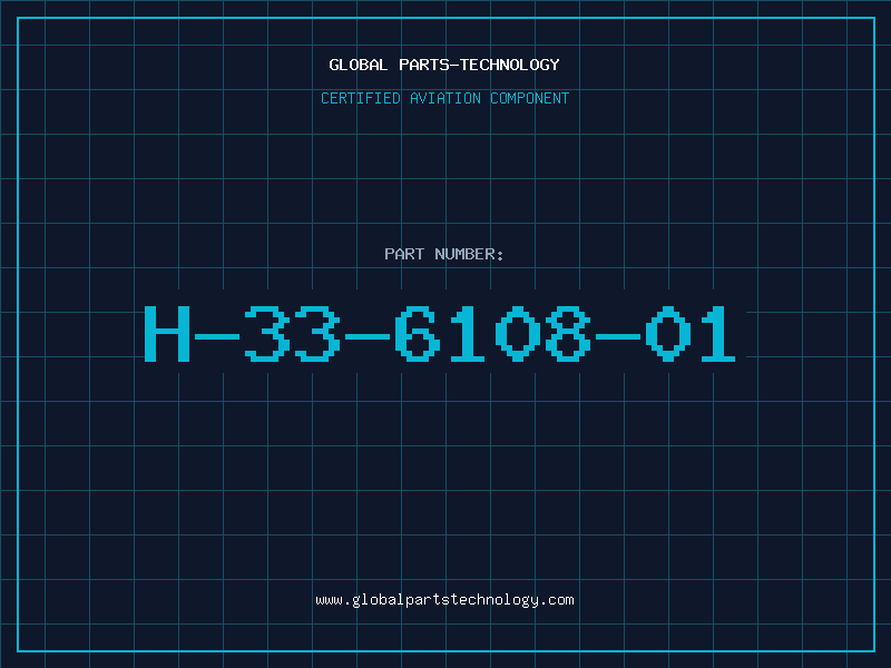 Aviation Part H-33-6108-01