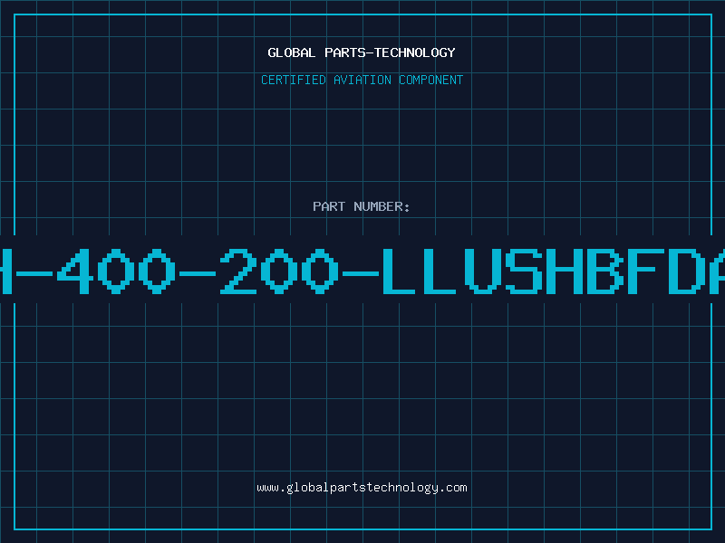 Aviation Part H-400-200-LLUSHBFDA