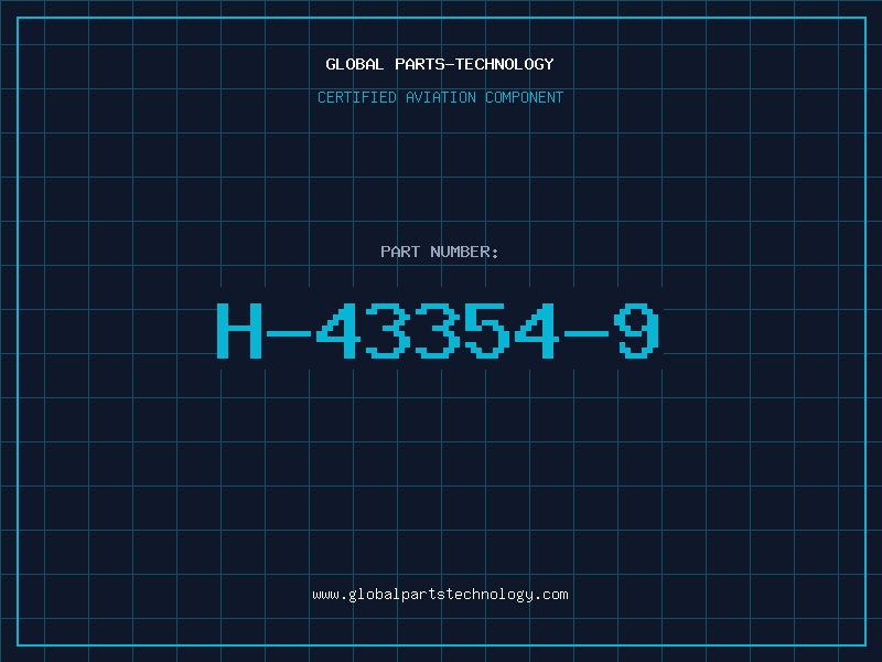 Aviation Part H-43354-9