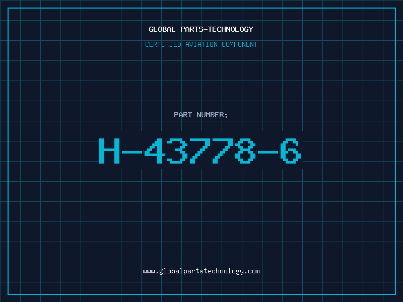 Aviation Part H-43778-6