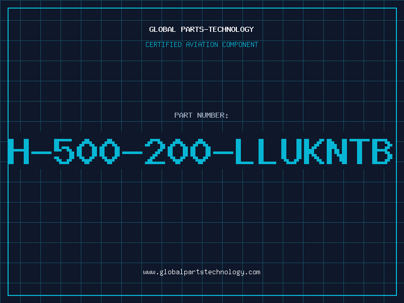 Aviation Part H-500-200-LLUKNTB