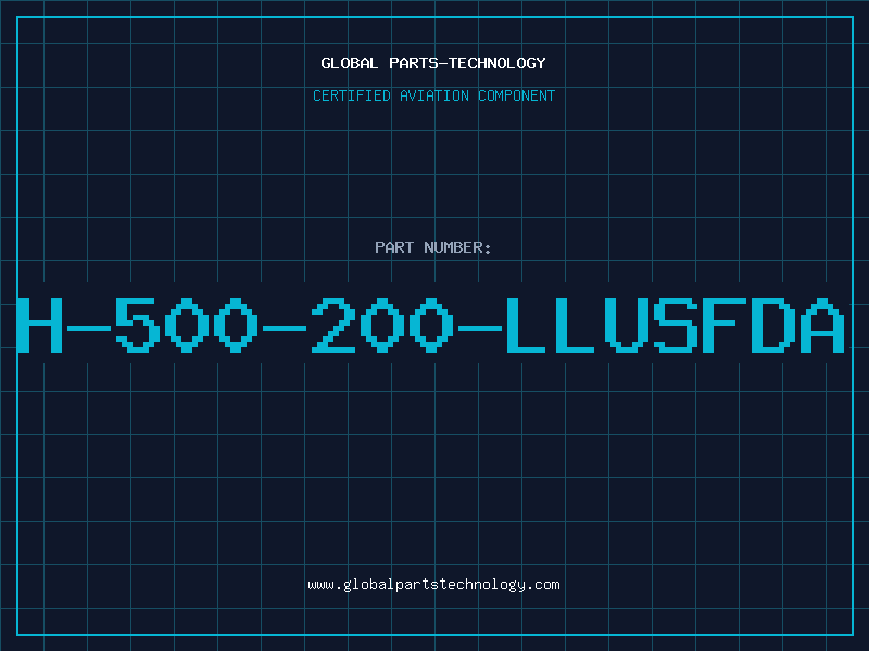 Aviation Part H-500-200-LLUSFDA