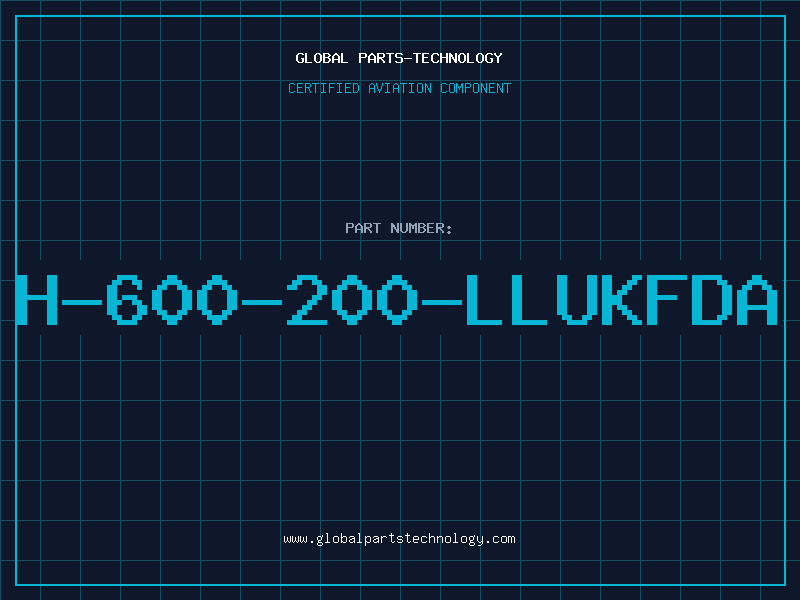 Aviation Part H-600-200-LLUKFDA