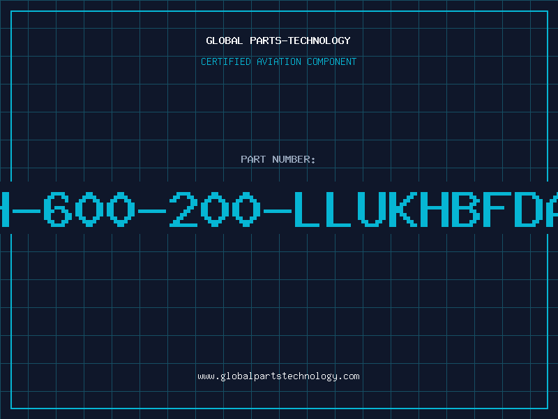 Aviation Part H-600-200-LLUKHBFDA