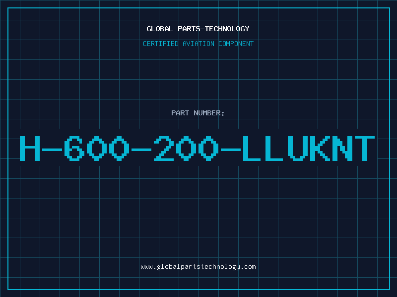 Aviation Part H-600-200-LLUKNT