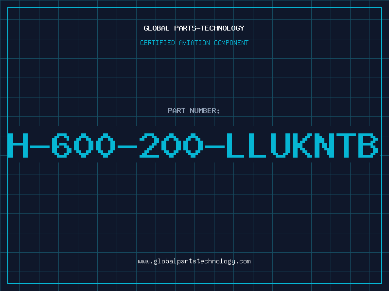 Aviation Part H-600-200-LLUKNTB