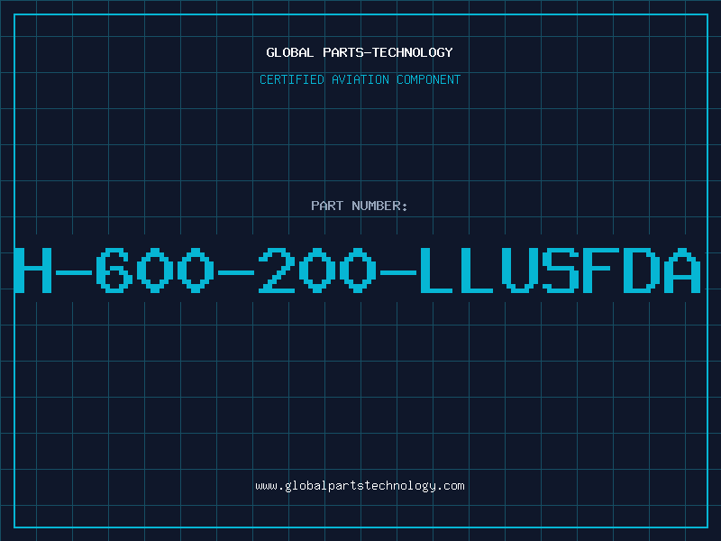 Aviation Part H-600-200-LLUSFDA