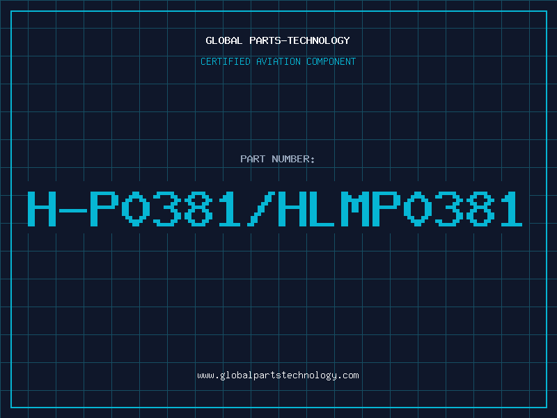 Aviation Part H-P0381/HLMP0381