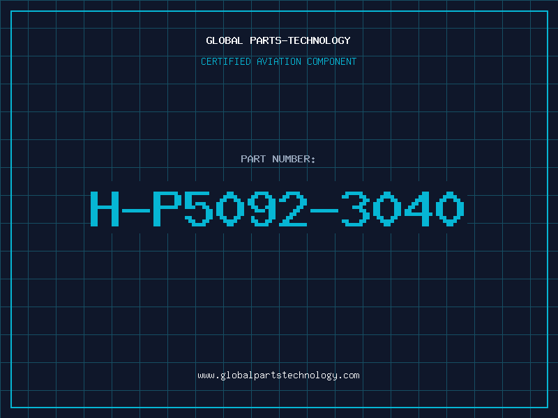 Aviation Part H-P5092-3040