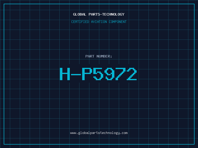 Aviation Part H-P5972