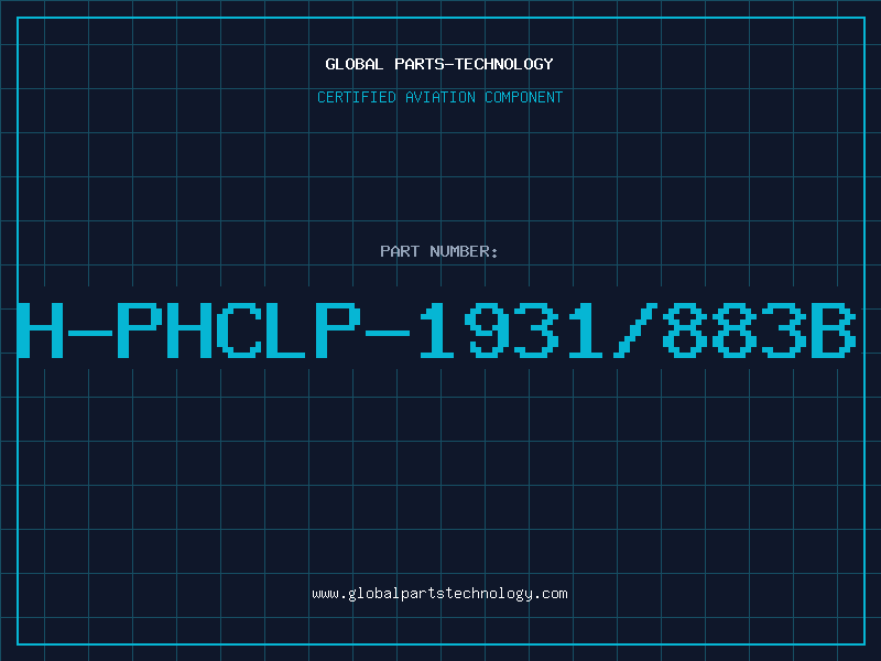 Aviation Part H-PHCLP-1931/883B