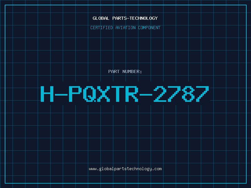 Aviation Part H-PQXTR-2787