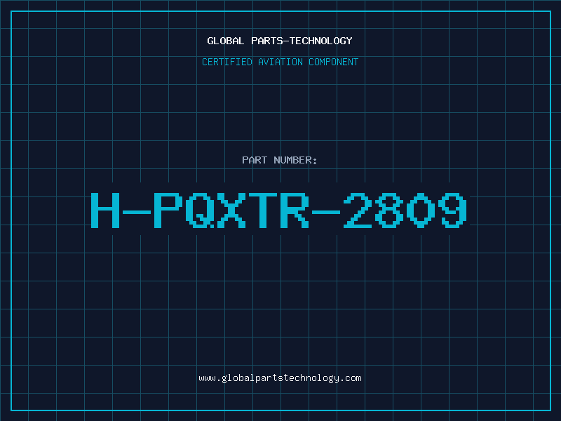 Aviation Part H-PQXTR-2809
