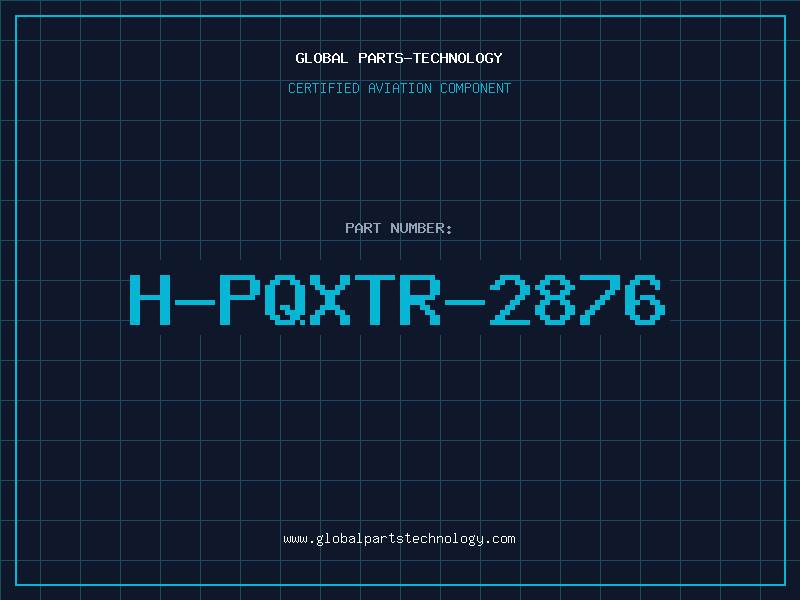 Aviation Part H-PQXTR-2876