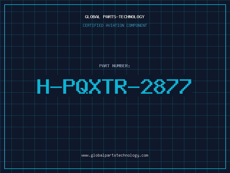 Aviation Part H-PQXTR-2877