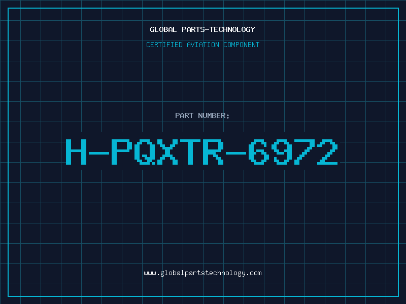 Aviation Part H-PQXTR-6972