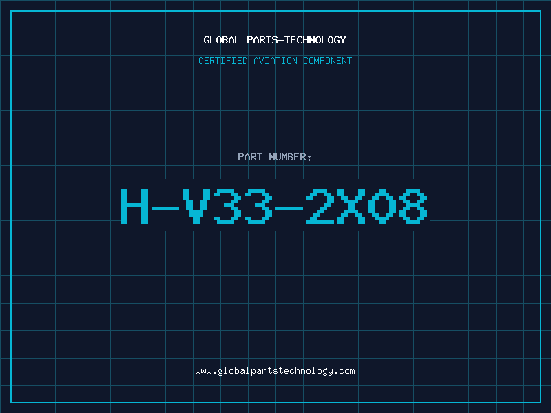 Aviation Part H-V33-2X08