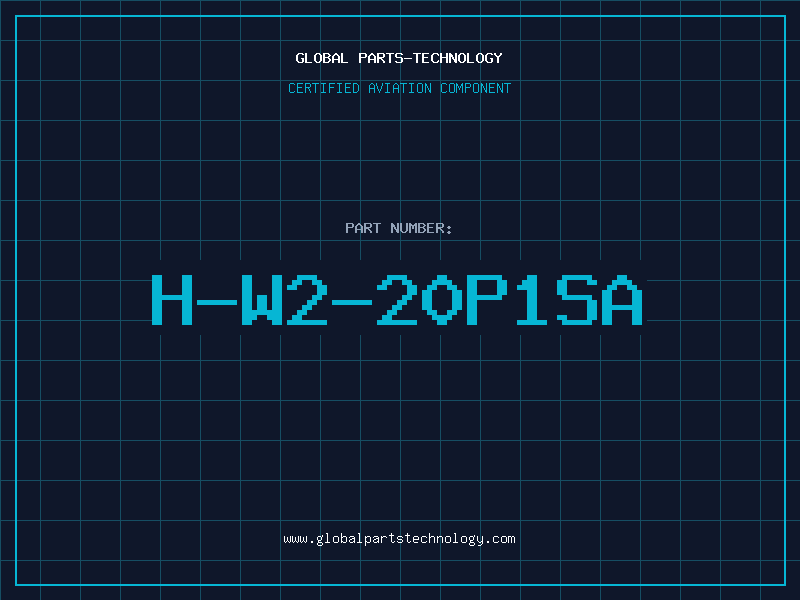 Aviation Part H-W2-20P1SA