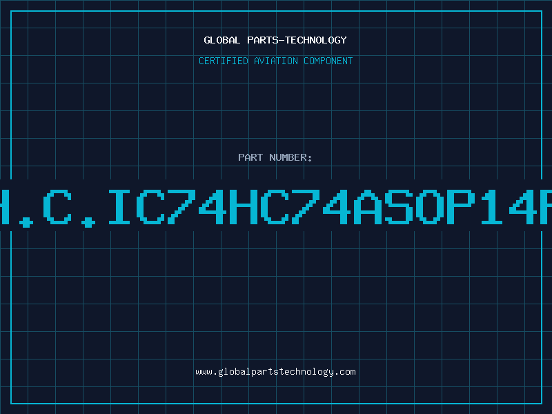 Aviation Part H.C.IC74HC74ASOP14P
