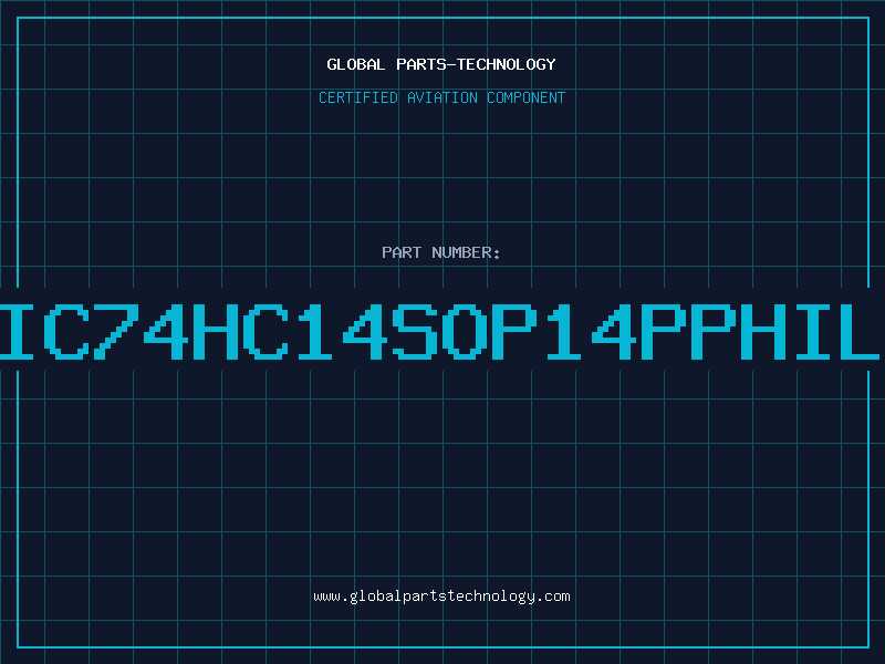 Aviation Part H.CIC74HC14SOP14PPHILIPS