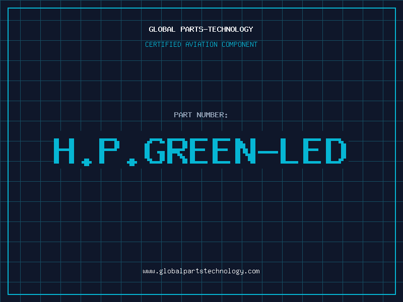 Aviation Part H.P.GREEN-LED
