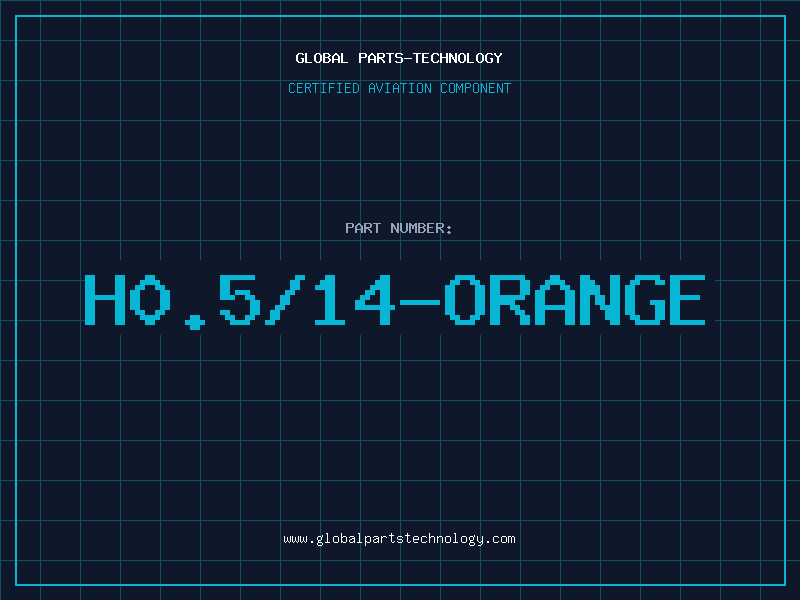 Aviation Part H0.5/14-ORANGE