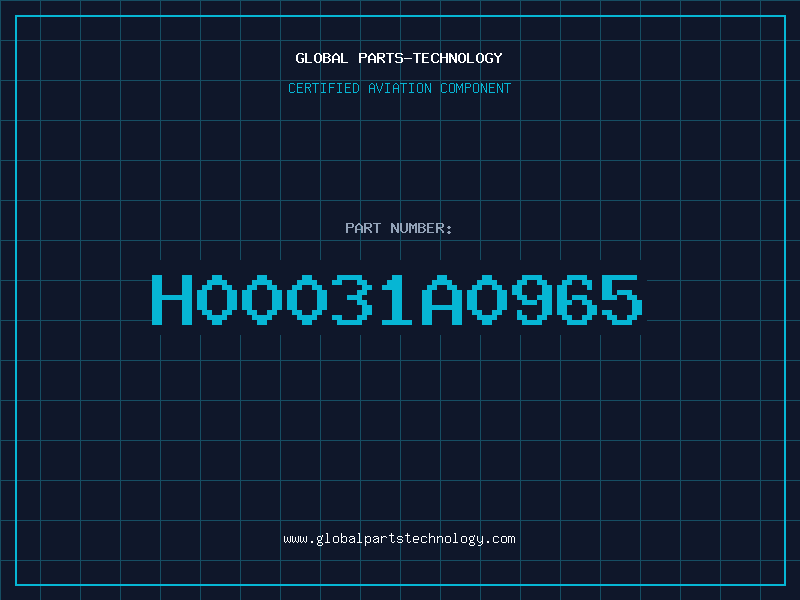 Aviation Part H00031A0965