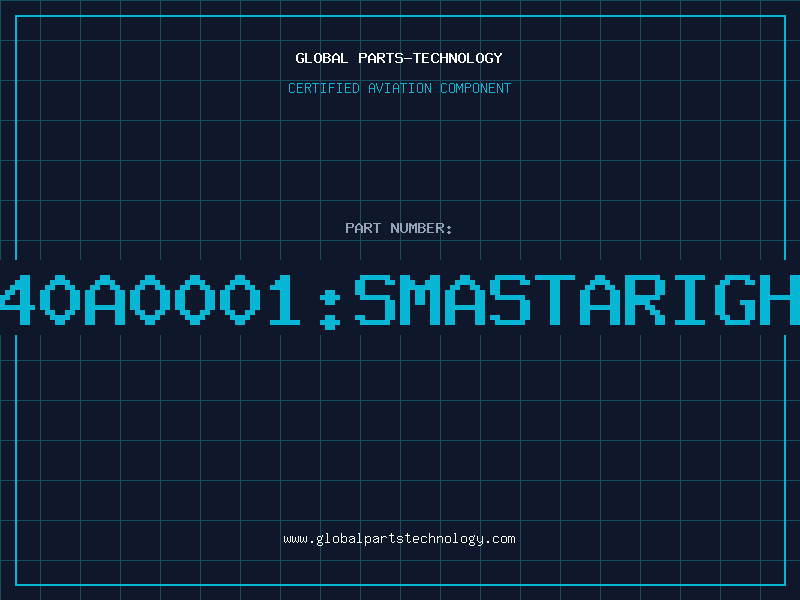 Aviation Part H00040A0001SMASTARIGHTPLU