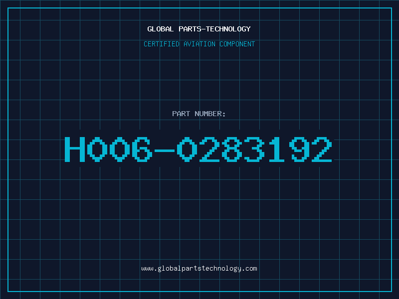 Aviation Part H006-0283192