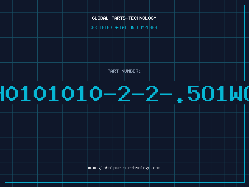 Aviation Part H0101010-2-2-.5O1WO