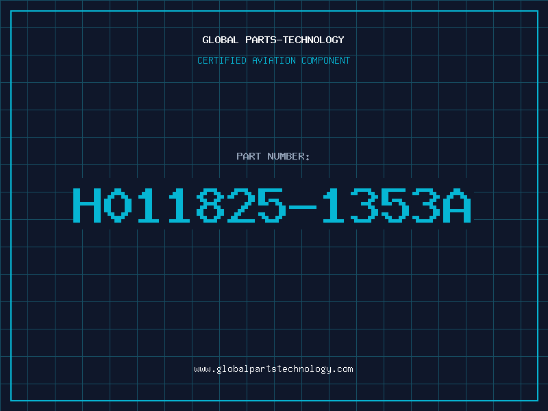 Aviation Part H011825-1353A