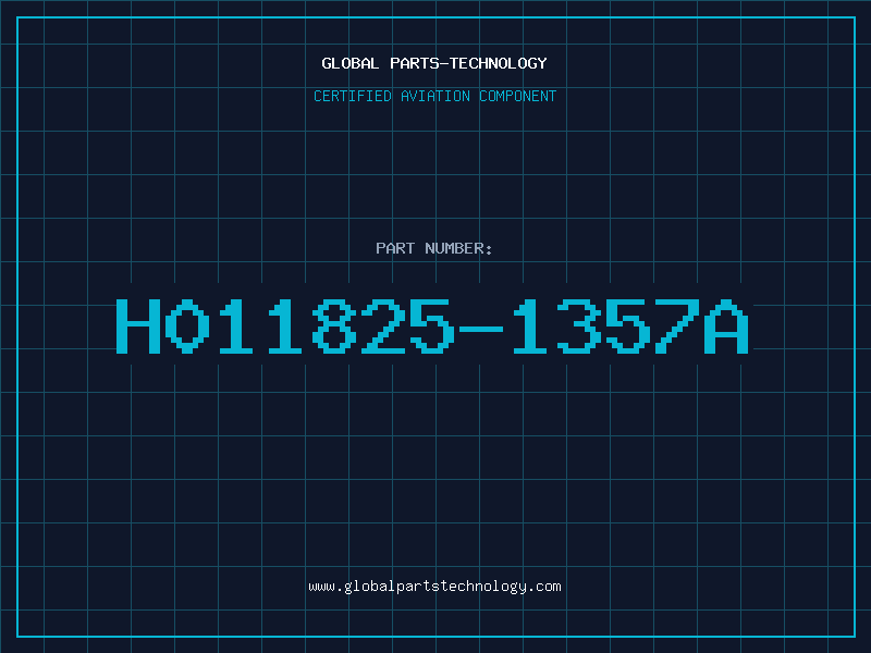 Aviation Part H011825-1357A