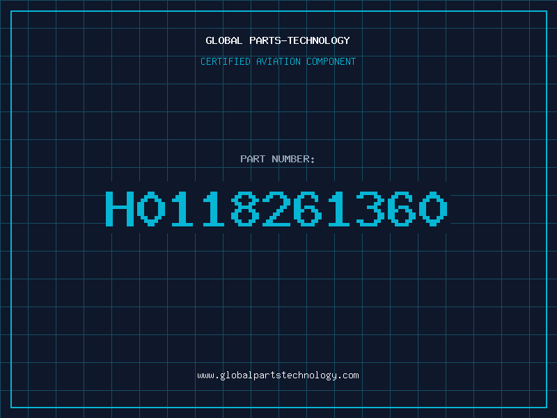 Aviation Part H0118261360