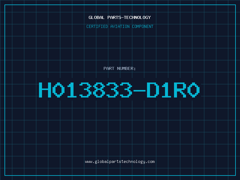 Aviation Part H013833-D1R0