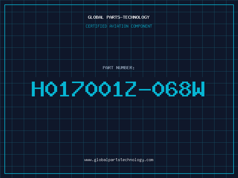 Aviation Part H017001Z-068W