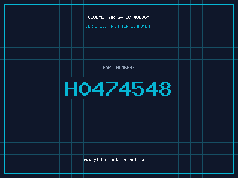 Aviation Part H0474548