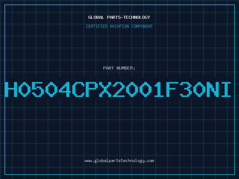Aviation Part H0504CPX2001F30NI