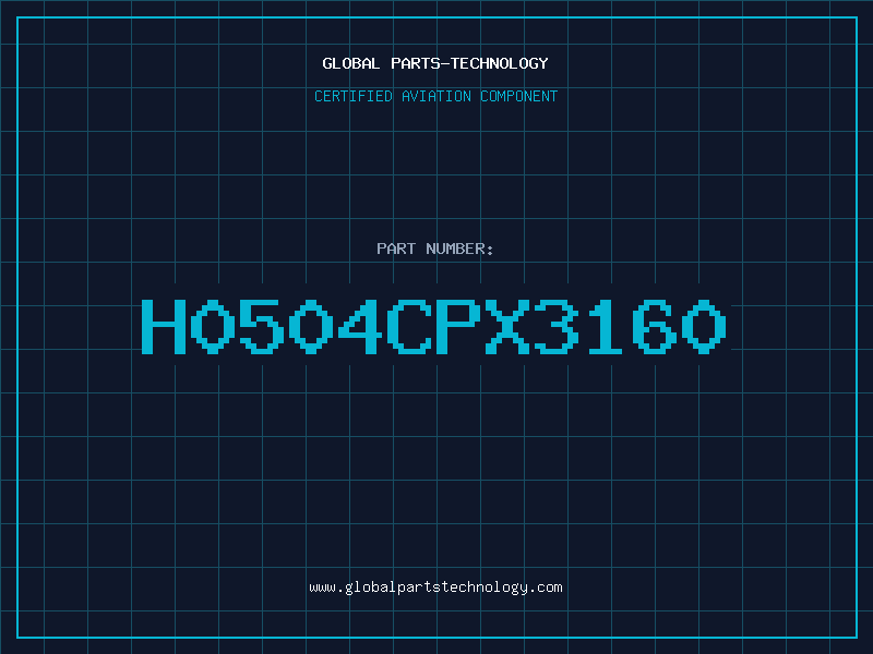 Aviation Part H0504CPX3160