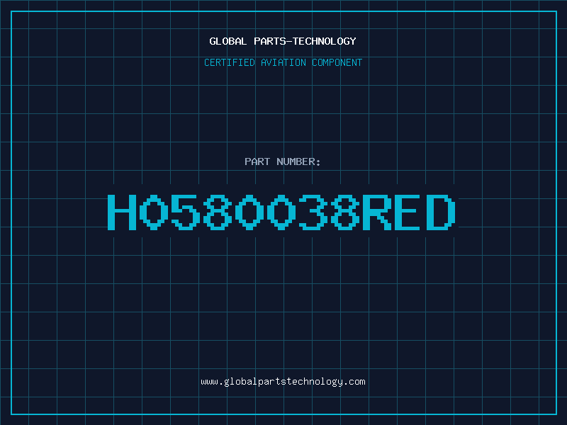 Aviation Part H0580038RED