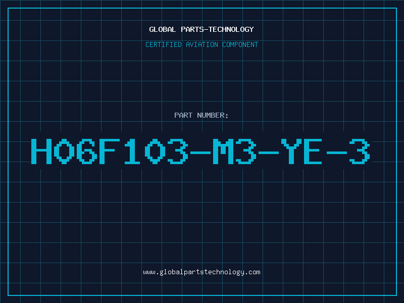 Aviation Part H06F103-M3-YE-3