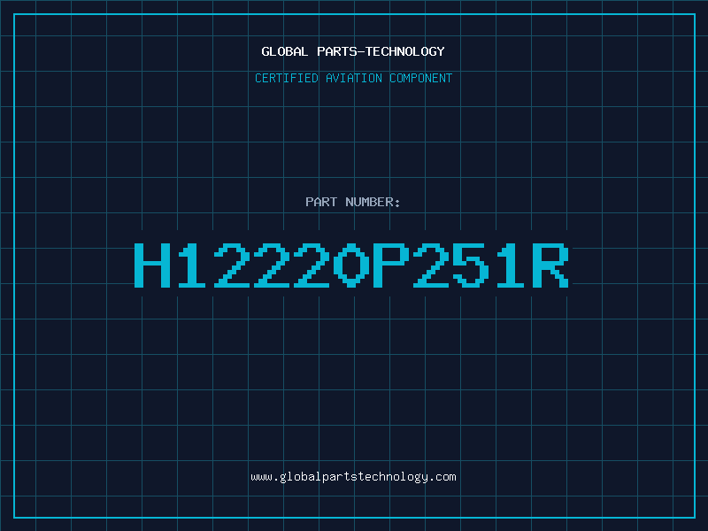 Aviation Part H12220P251R