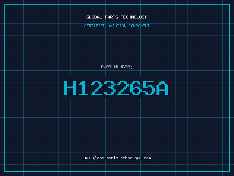 Aviation Part H123265A