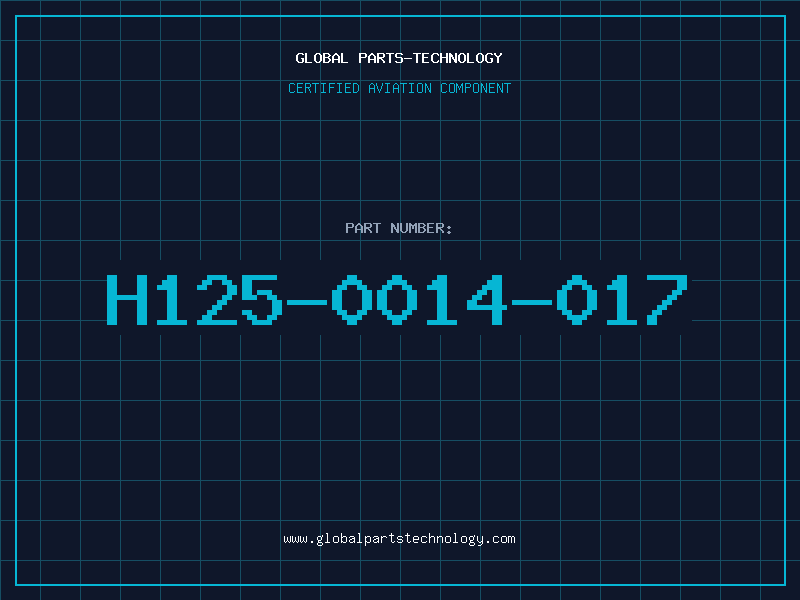 Aviation Part H125-0014-017