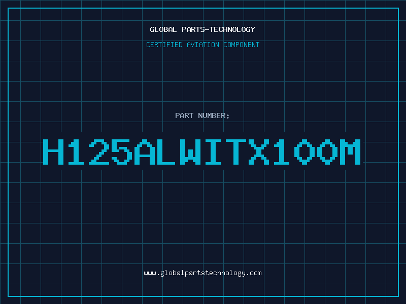 Aviation Part H125ALWITX100M